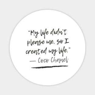 Motivational quote Magnet